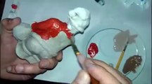 Education For Children - How to make - Sadfgrnta Claus - From clay