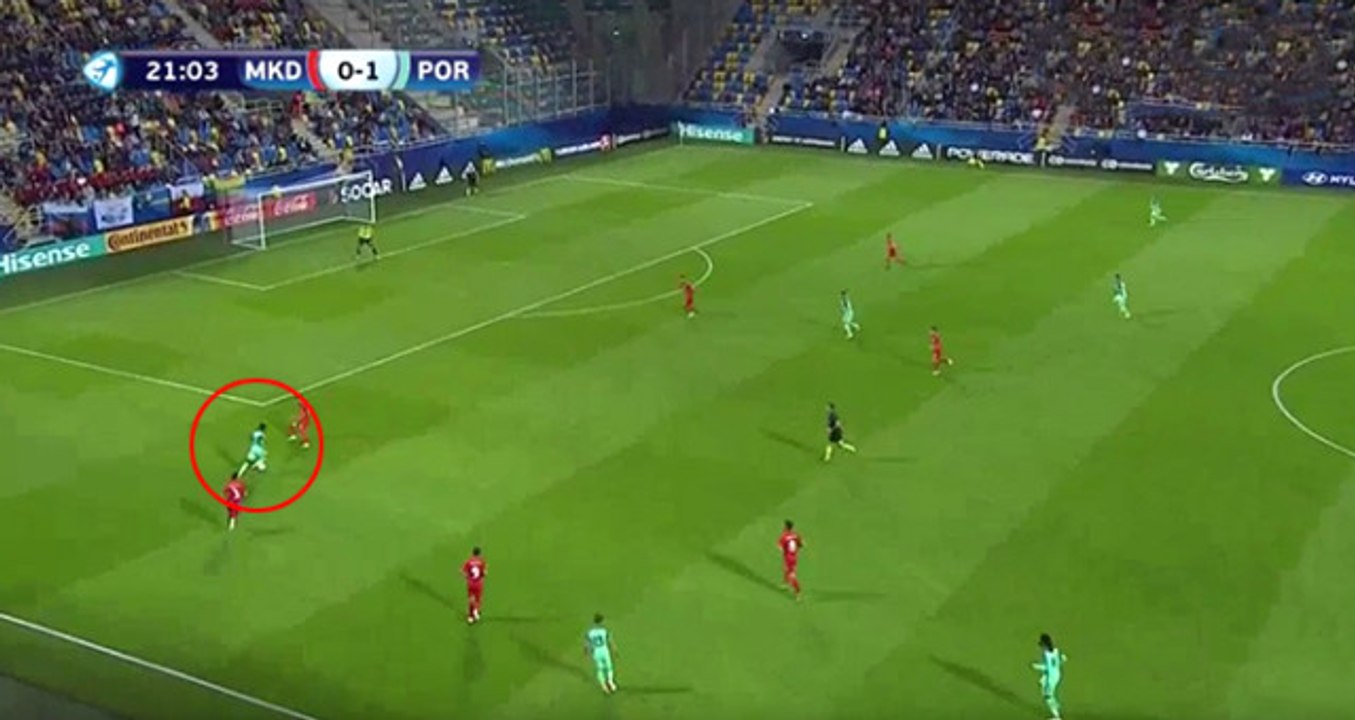 Bruma, Makedonya'ya Attığı Enfes Golle Geceye Damgasını Vurdu