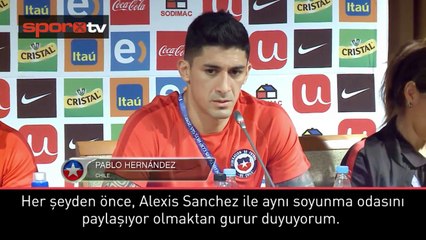 ''Aynı soyunma odasını paylaşmaktan gurur duyuyorum''