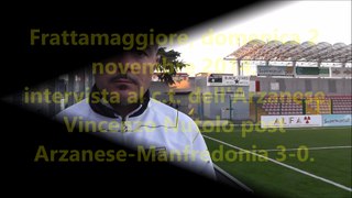 Frattamaggiore, intervista post Arzanese Manfredonia 3-0