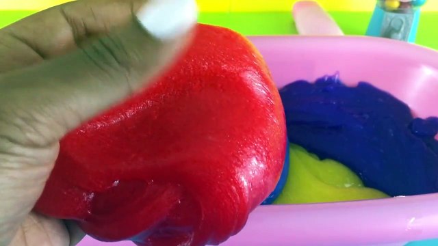 Numbers Counting Baby Doll Colours Slime Bath Time Learn Colors Clay Slime BCTV Toys