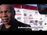 mike tyson on mikey garcia says i'd fight mayweather like maidana with more biting EsNews