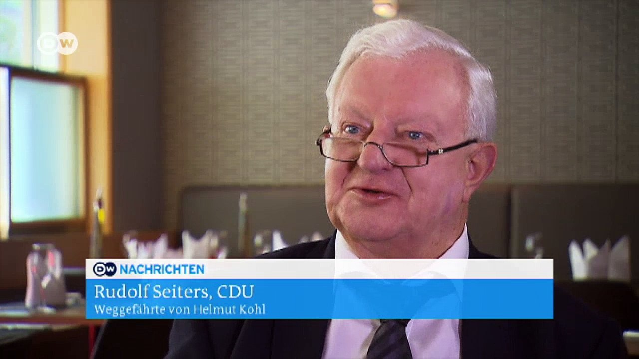 Seiters über Kohl: 'Wir haben uns fast blind verstanden' | DW Deutsch
