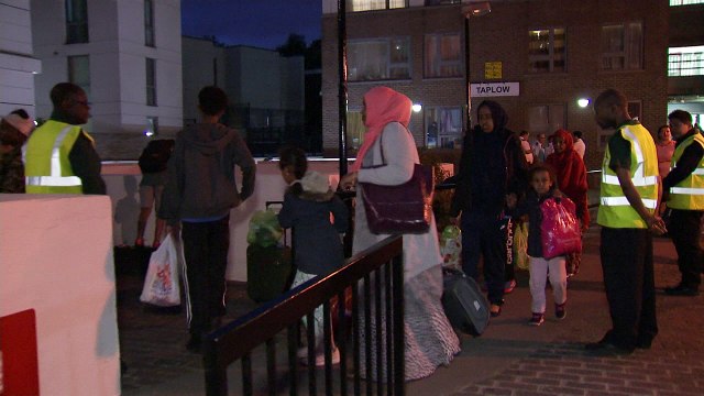 Thousands evacuated from homes over fire fears