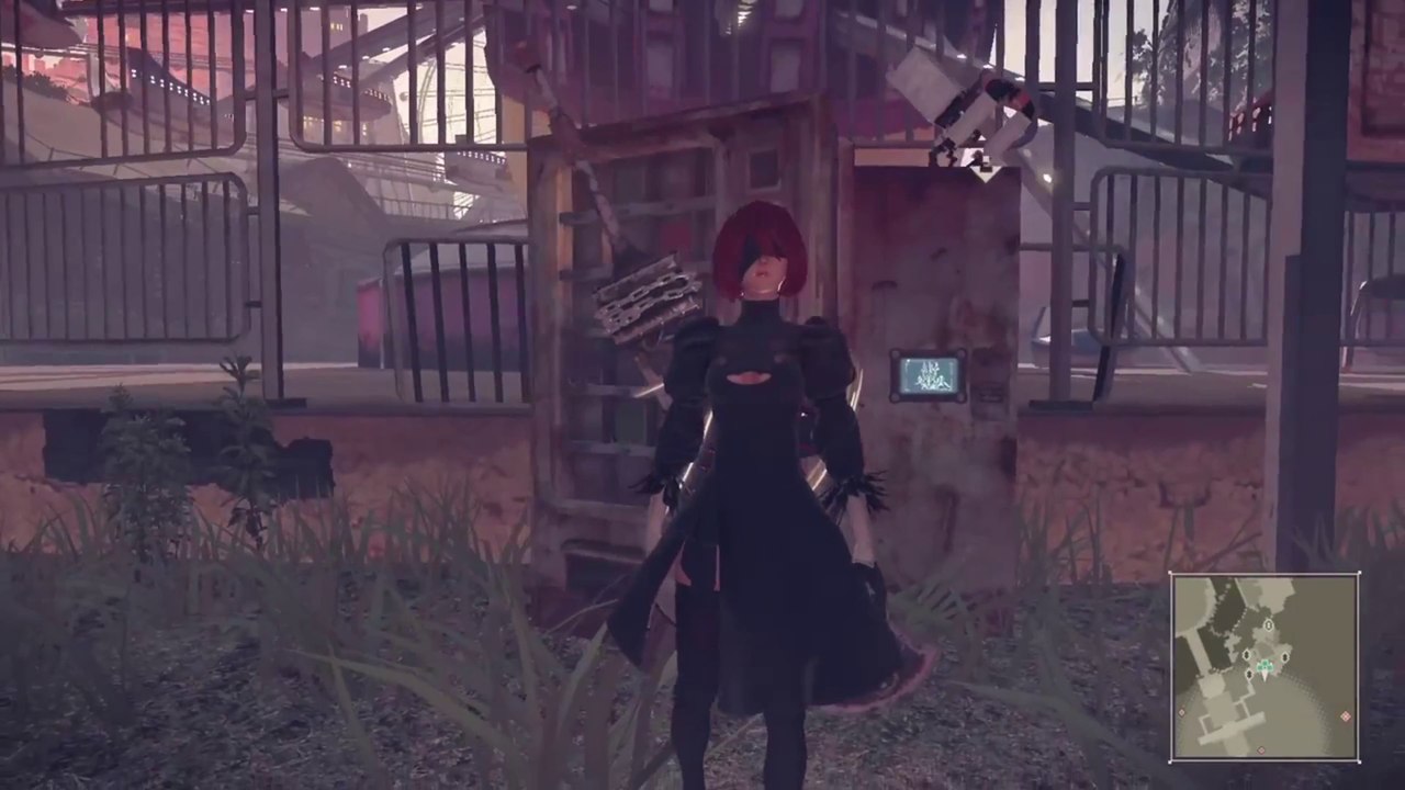 NieR Automata 2B VS Golden Bunny Hard Solo No Dmg 4K