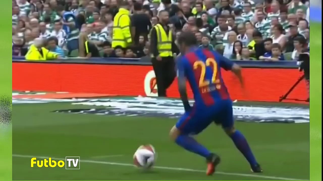 Arda Turan Celtic'e attığı muhteşem gol (Barcelona 3-1 Celtic)