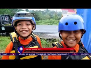 Seluncur Air di Tubing Senatah - NET 10