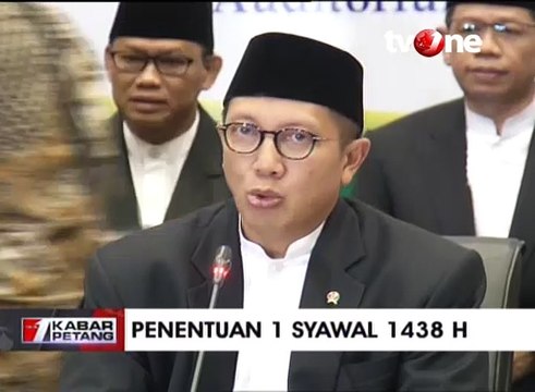 1 Syawal 1438 H Jatuh Pada Minggu 25 Juni 2017