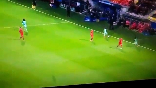 Com Portugal a vencer por 1-0 a Macedónia, em jogo referente ao Europeu Sub-21, na Polónia, Bruma marcou o segundo golo