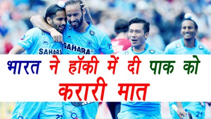 India defeat Pakistan 6-1 in 5th to 8th place match of Hockey World League