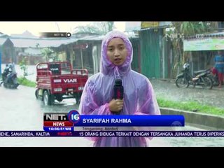 Live Report, Hujan Deras Guyur Tangerang, Warga Kawatir Ketinggian Banjir Meningkat - NET 16
