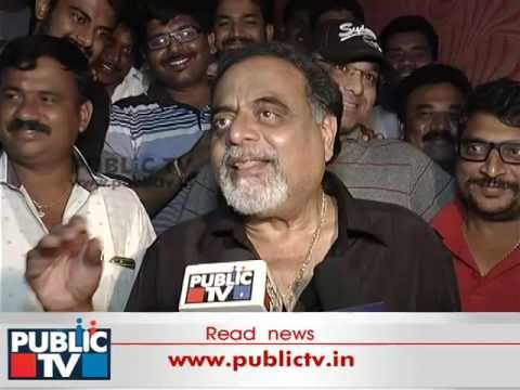 Kabali Bengaluru premier show Ambareesh, Rockline Venkatesh, Doddanna,Ragini Dwivedi Response