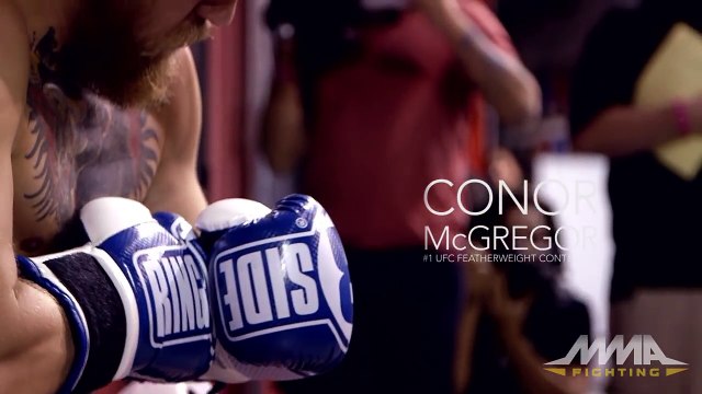 Conor McGregor UFC 187 workout highlights
