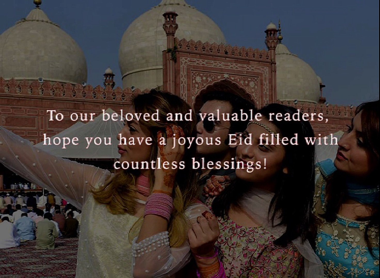 Eid Mubarak from Tribune Blogs!