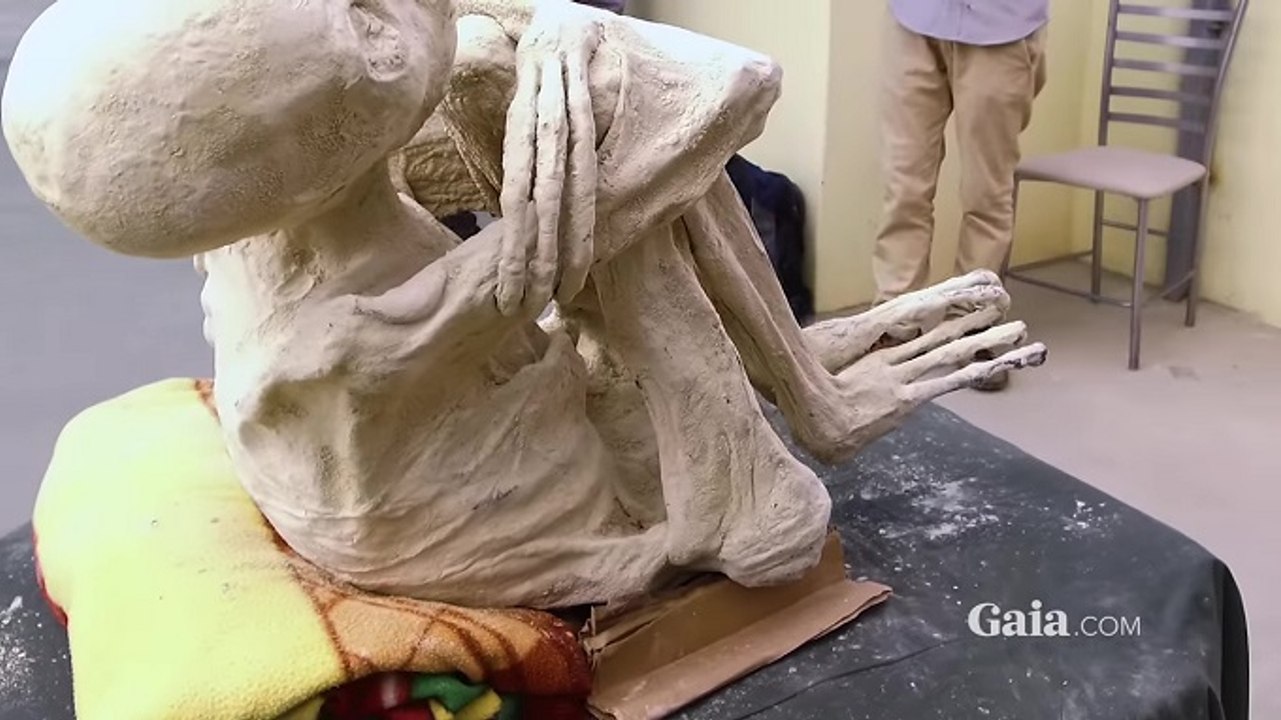 В Перу обнаружили мумию-инопланетянина