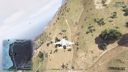 Chasing a jetbike in a jet