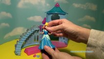 Castillo celebración Cenicienta muñecas cuento de hadas congelado Reina real magiclip Disney empuñadura prin