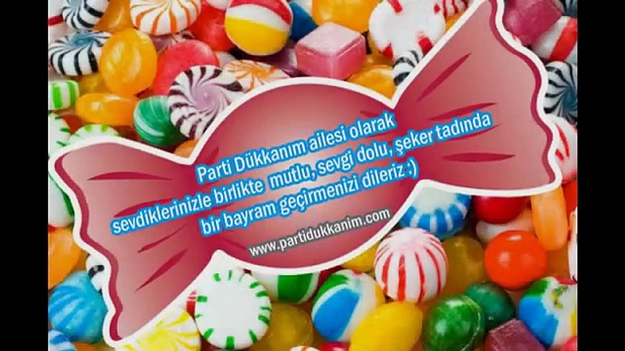 İyi Bayramlar - Parti Dükkanım