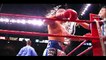 Le Boxeur Antonio Margarito chargé ses gants avec du plâtre dans son combat en 2008 contre Miguel cotto