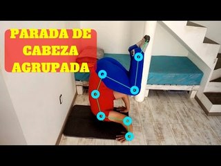 Tutorial de circo, acrobacia  parada de cabeza agrupada