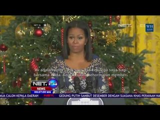 Dekorasi di Gedung Putih yang Memukau Siap Menyambut Natal - NET24