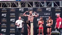 UFC 194 Weigh-Ins- Jose Aldo vs. Conor McGregor