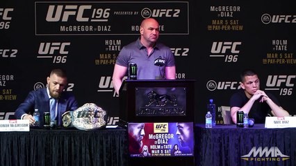 UFC 196 Pre-Fight Press Conference