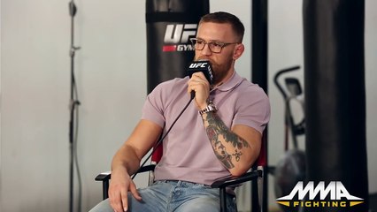 UFC 202- Conor McGregor Media Q&A Session