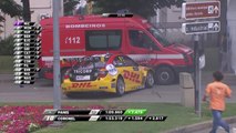Coronel Crash Into Fire Truck 2017 WTCC Porto Practice
