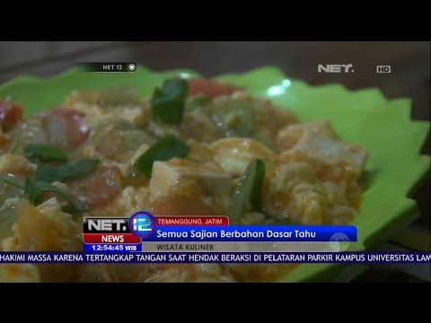 Seblak Tahu, Sajian Unik di Temanggung Jawa Timur - NET 12