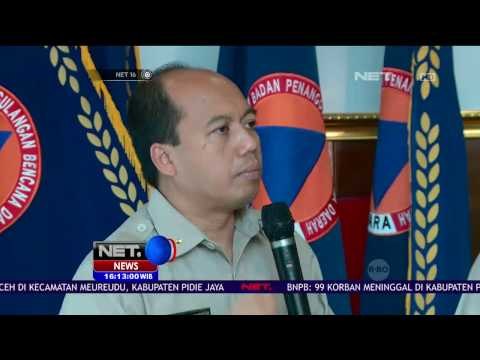 14 Hari Tanggap Darurat Ditetapkan BNPB di Pidie Jaya Aceh - NET 16