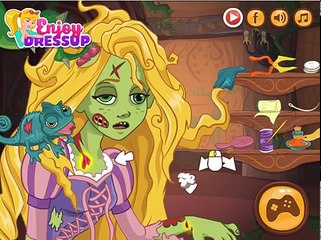 Dibujos animados maldición juego el zombis Rapunzel Rapunzel juego de dibujos animados zombie maldición