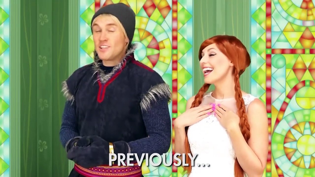Et gelé dans vie Princesse réal enregistrer avec Elsa tarzan anna hans ariel