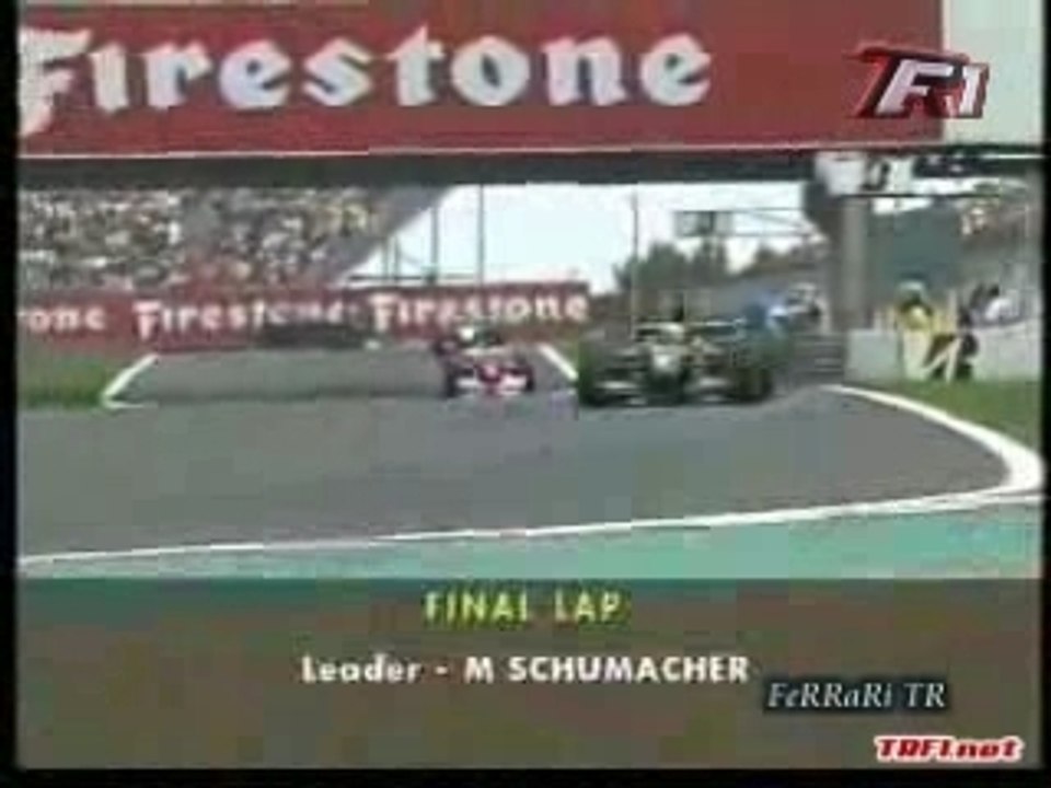 TRF1 Schumacher Geçişler