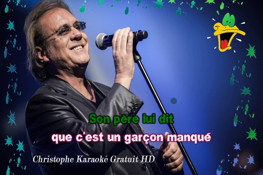 Karaoké François Valery - elle danse Marie