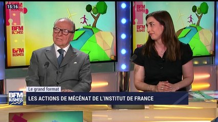 Le grand format: les actions de mécénat de l'Institut de France - 24/06