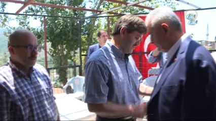 Başbakan Yıldırım'dan Şehit Evine Ziyaret