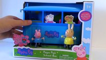 Autobus Bonbons chat manquer entaille porc lapin école chanson son jouet Jr peppa surprend playset