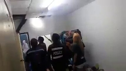 Police Catch Criminal Hiding In The CEILING