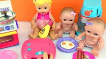 Bebés bebé muñeca muñecas primero primera para cabello Corte de pelo parte jugar Escuela gemelo Lil cutesies doh 2