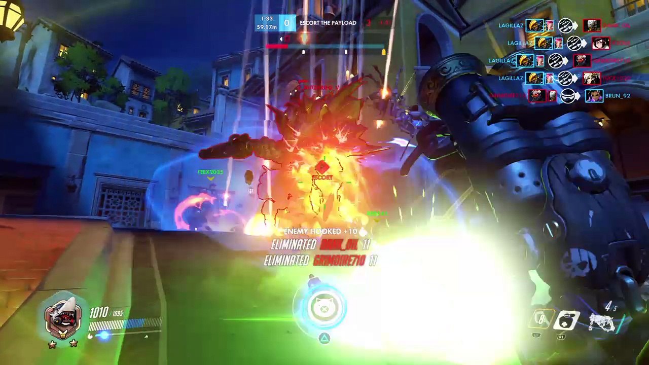Pharah Sextuple Kill