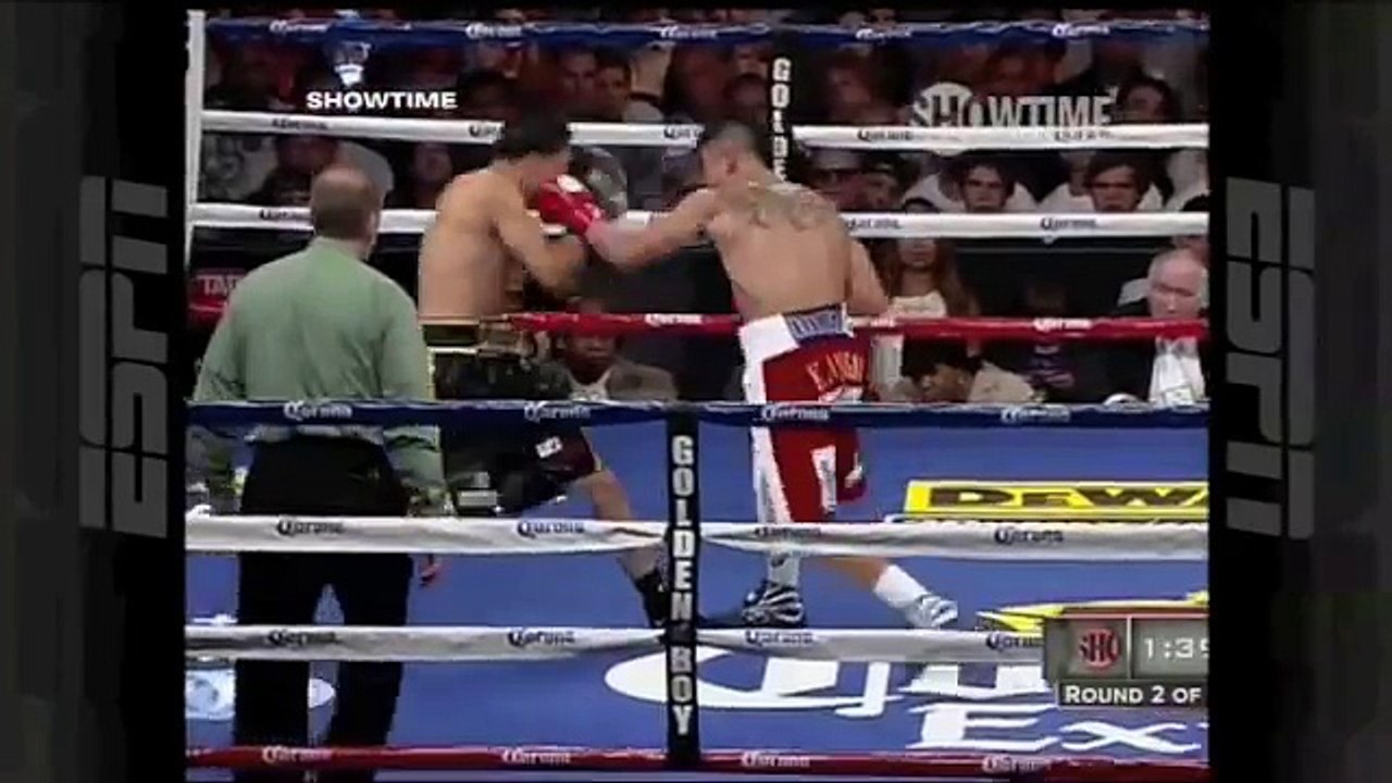 Victor Ortiz broken jaw in loss