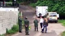 Guardia Nacional persigue a Lilian Tintori cuando intenta ver a su esposo Leopoldo López