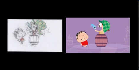 Monica Toy Cartoon - Making of  The key of love Episode 12 - Monica Toy season 4