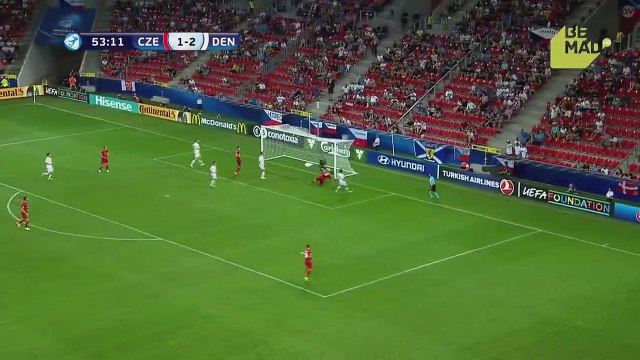 Tomas Chory Goal HD - Czech Republic U21 2 - 2 Denmark U21 - 24.06.2017 (Full Replay)