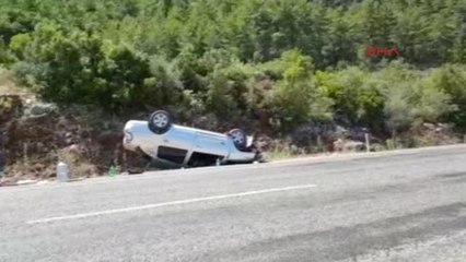 Antalya Cenaze Dönüşü Kaza: 4 Yaralı