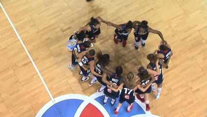 Euro Féminin 2017 - La France en finale - La joie des Bleues après leur victoire en 1/2 finale