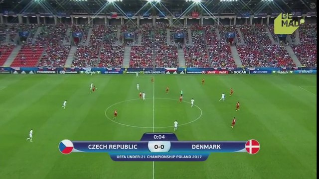 All Goals & highlights - Czech Republic U-21 2-4 Denmark U-21 - 24.06.2017 ᴴᴰ