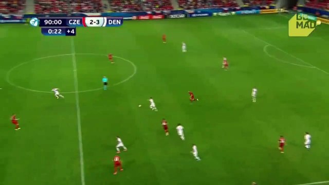 2-4 Marcus Ingvartsen Goal HD - Czech Republic U21 vs Denmark U21 24.06.2017 - Euro U21 HD