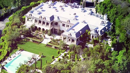 $85 Million Grand French Chateau Inspired Mega Mansion in Los Angeles  Le Belvédère in Bel-air